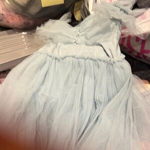 Light Blue Tulle Dress